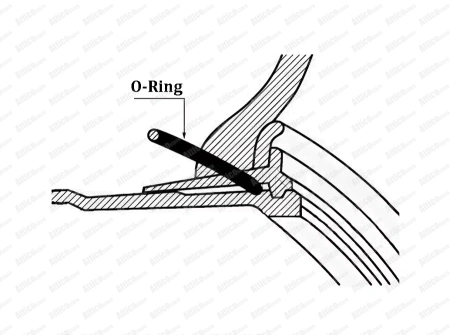 Кольцо уплотнительное O-Ring 9.8-25